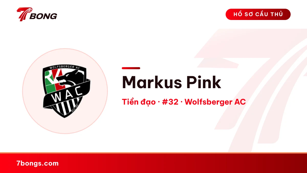 Markus Pink — Wolfsberger AC