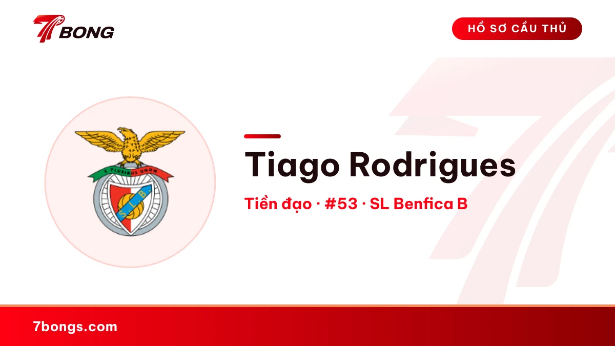Tiago Rodrigues — SL Benfica B