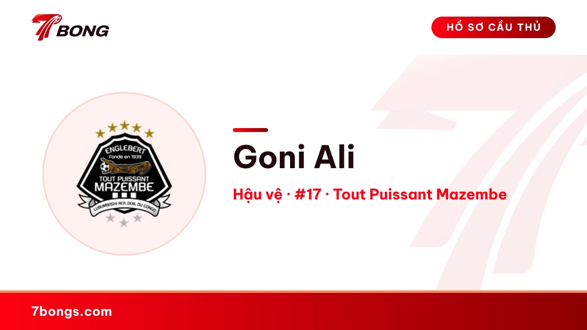 Goni Ali — Tout Puissant Mazembe