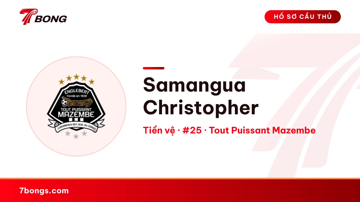 Samangua Christopher — Tout Puissant Mazembe