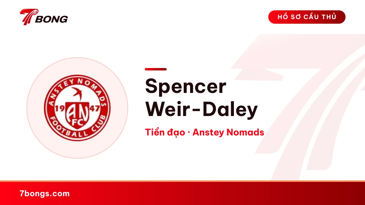 Spencer Weir-Daley — Anstey Nomads