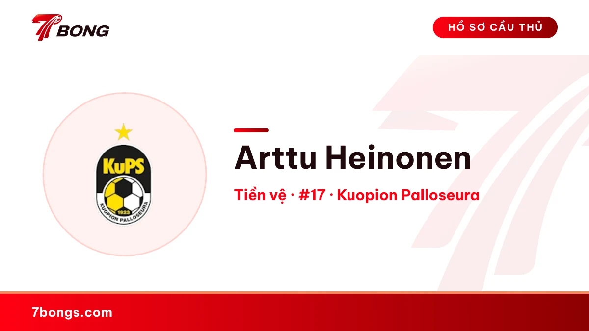 Arttu Heinonen — Kuopion Palloseura