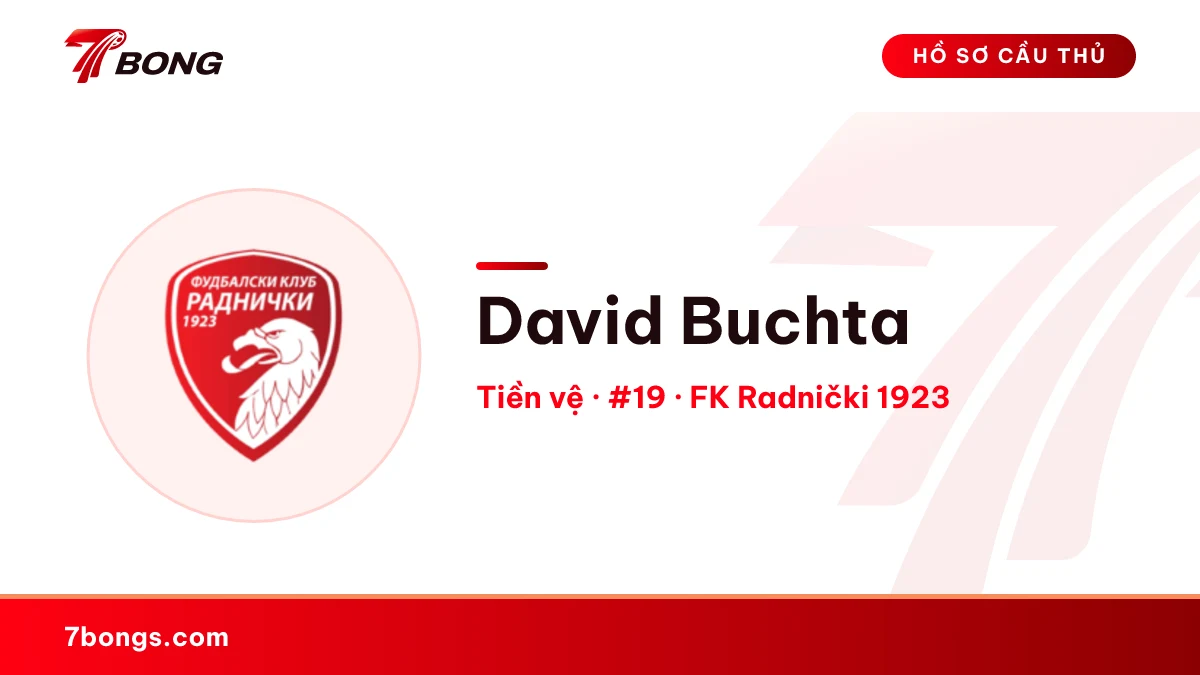 David Buchta — FK Radnički 1923
