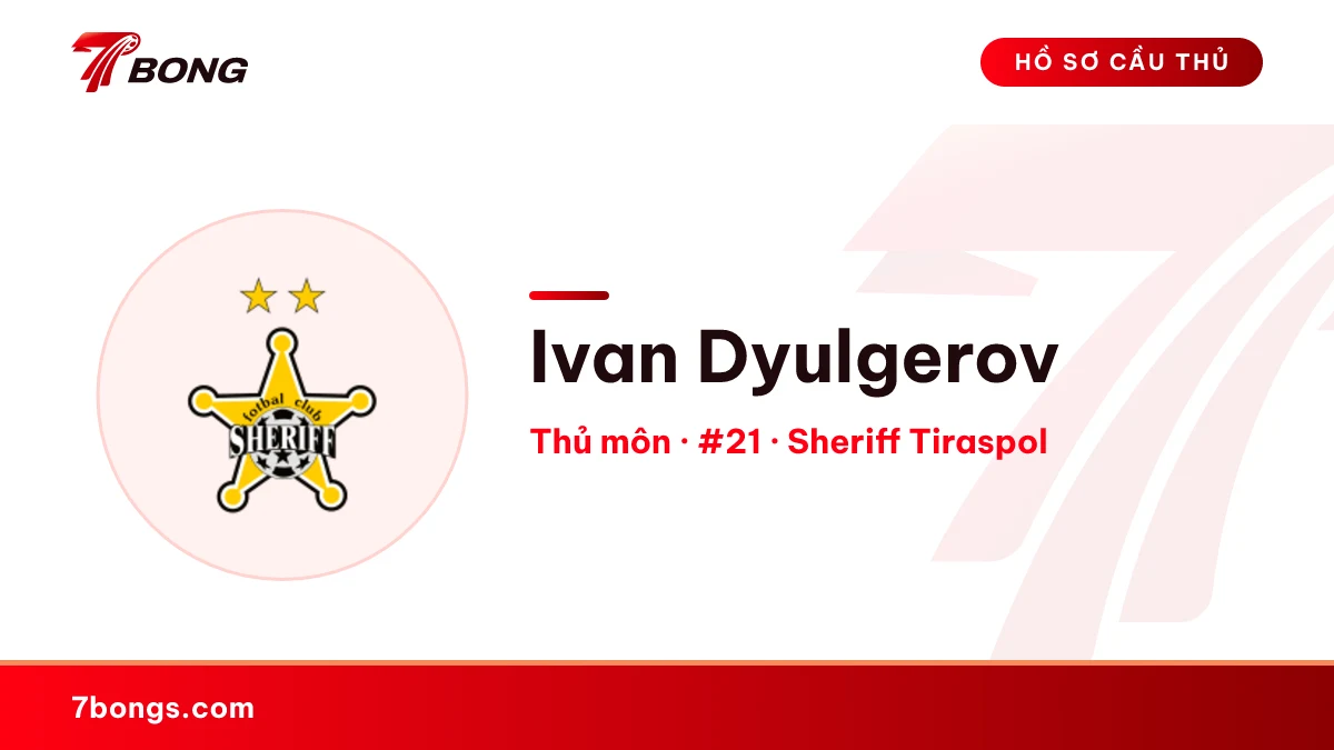 Ivan Dyulgerov — Sheriff Tiraspol
