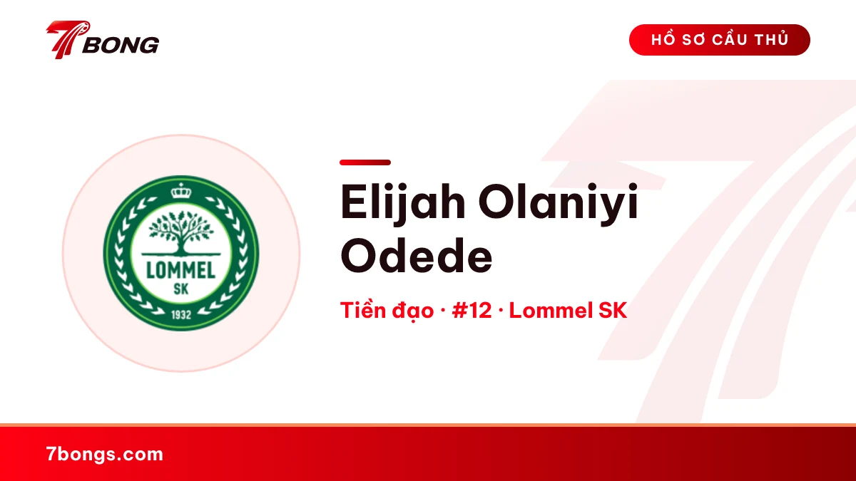 Elijah Olaniyi Odede — Lommel SK