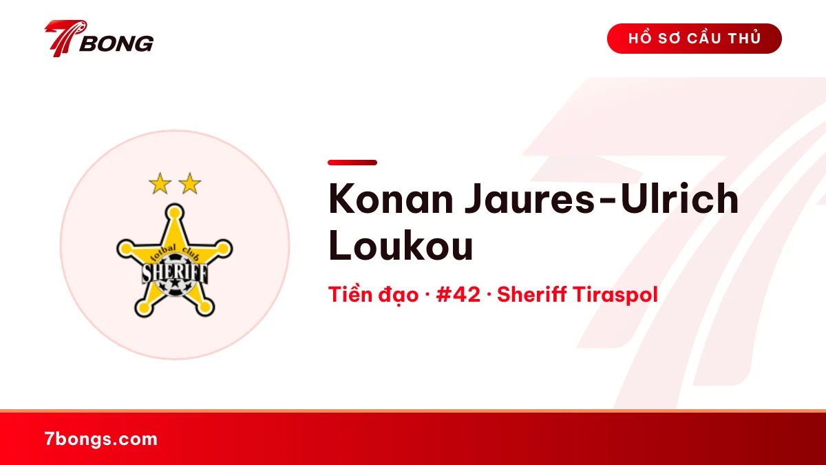 Konan Jaures-Ulrich Loukou — Sheriff Tiraspol