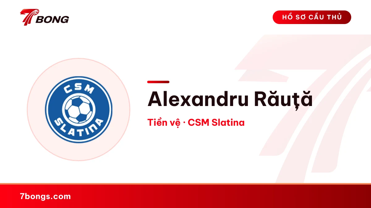 Alexandru Răuță — CSM Slatina