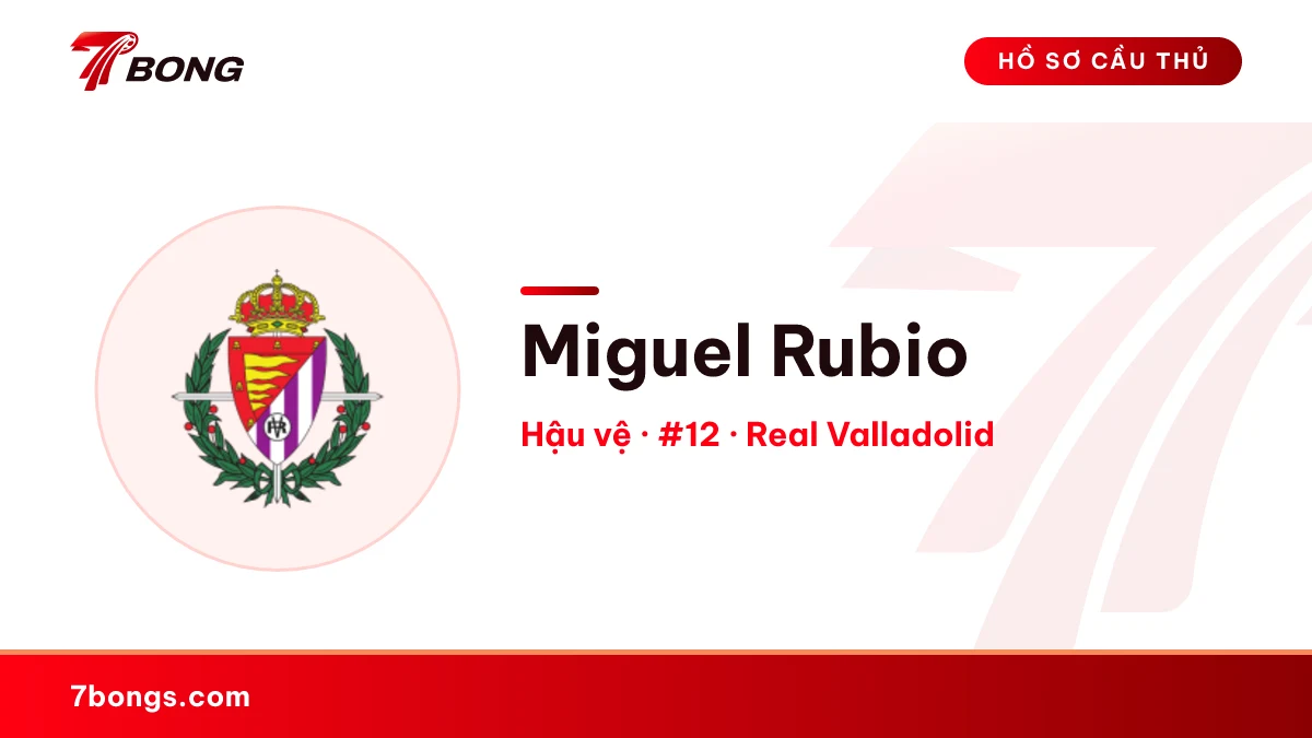 Miguel Rubio — Real Valladolid
