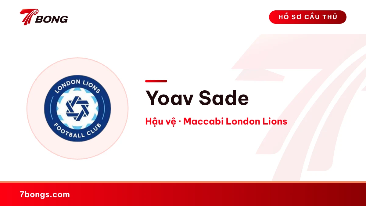 Yoav Sade — Maccabi London Lions