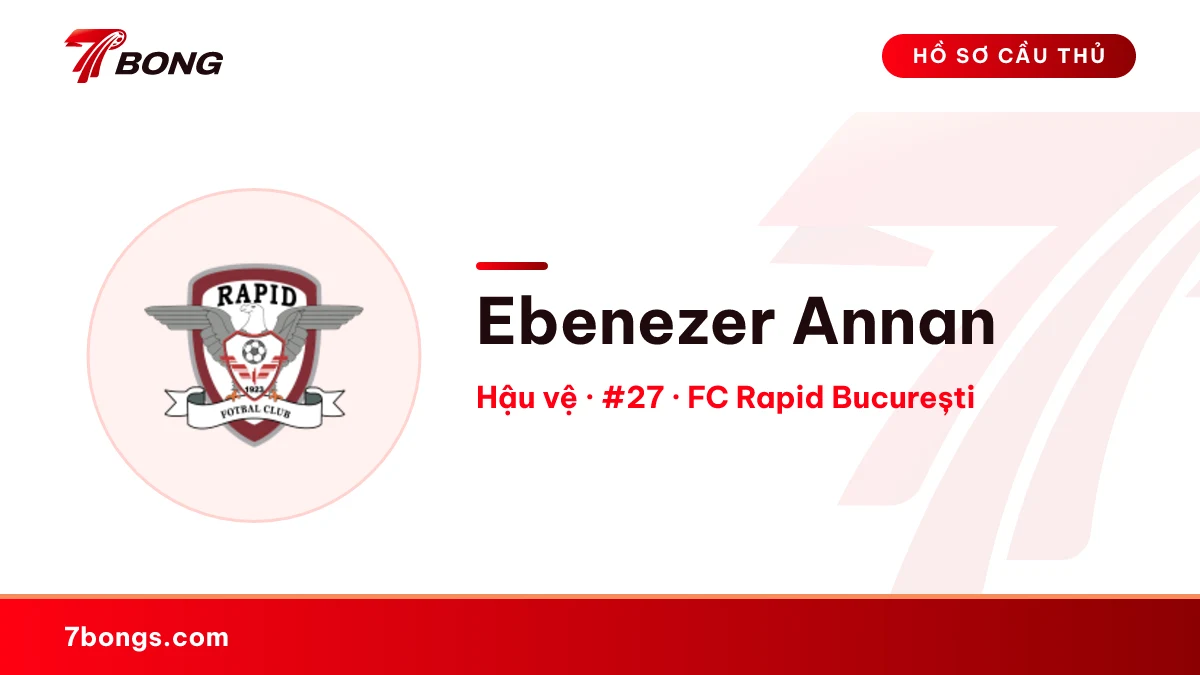 Ebenezer Annan — FC Rapid București