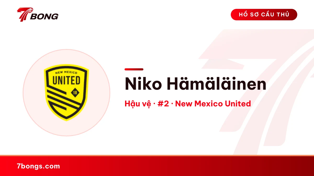 Niko Hämäläinen — New Mexico United
