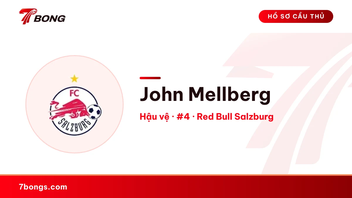 John Mellberg — Red Bull Salzburg