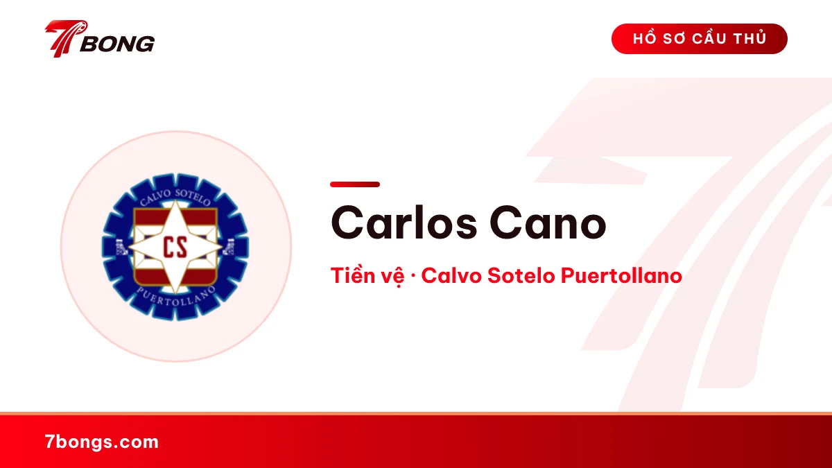 Carlos Cano — Calvo Sotelo Puertollano