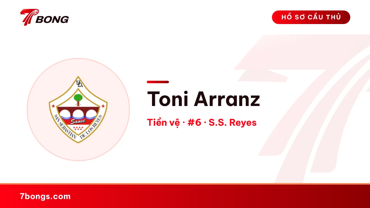 Toni Arranz — S.S. Reyes