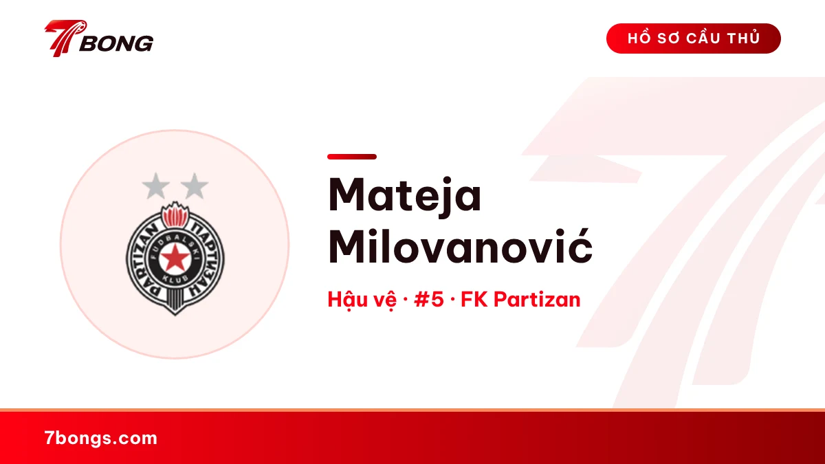 Mateja Milovanović — FK Partizan