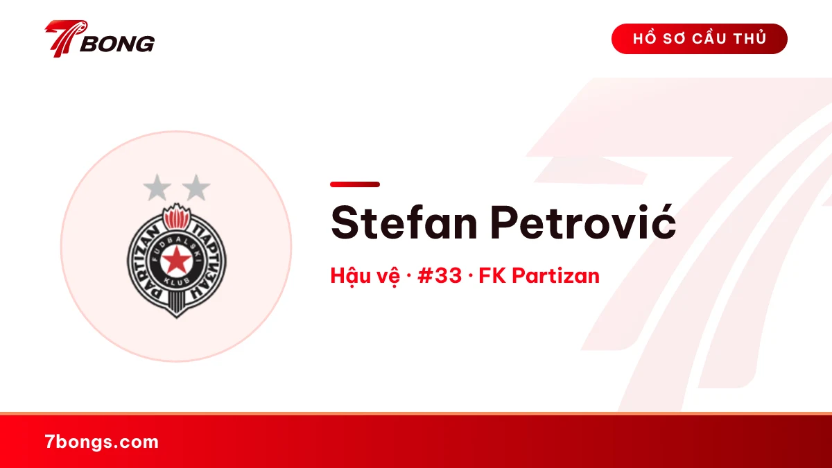 Stefan Petrović — FK Partizan