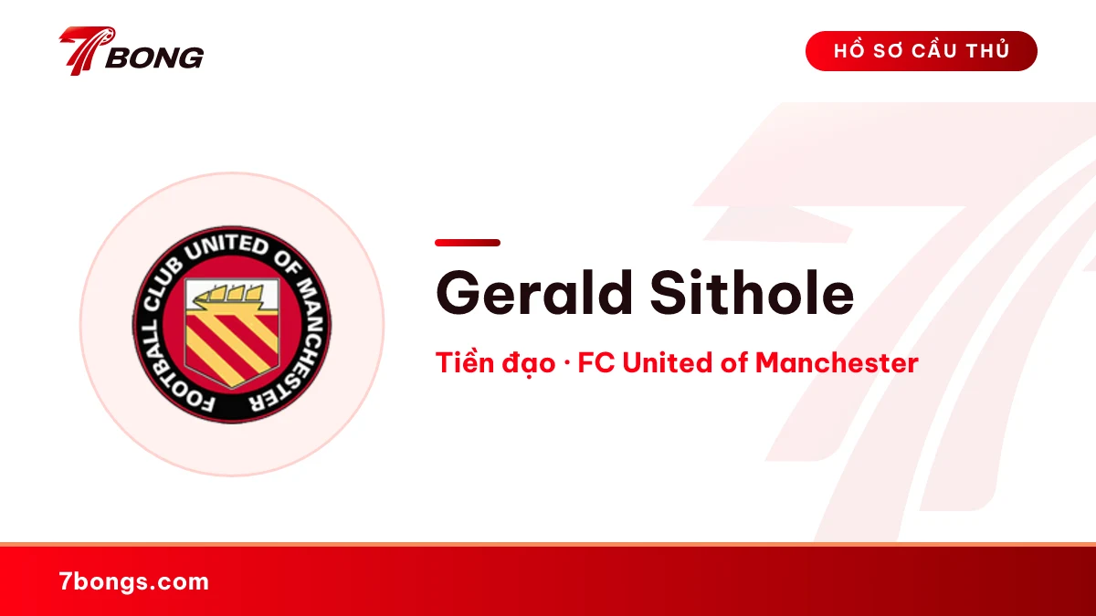 Gerald Sithole — FC United of Manchester
