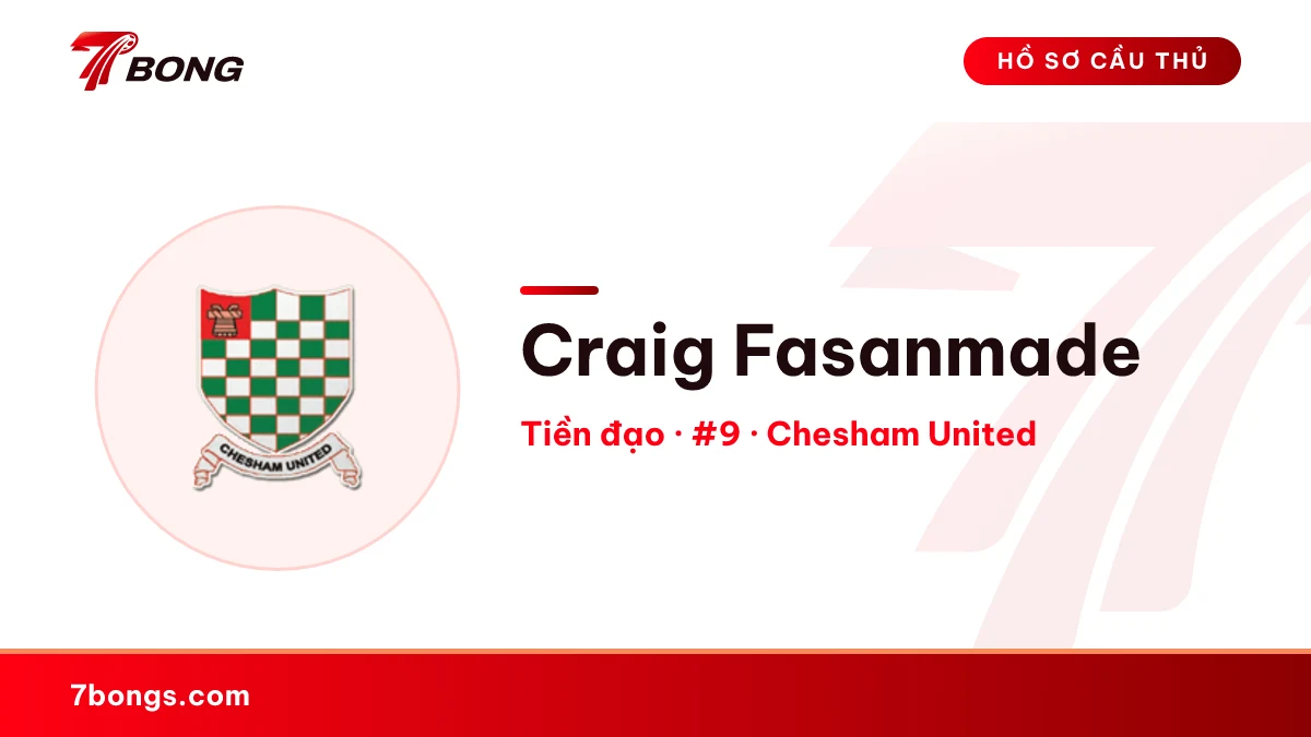 Craig Fasanmade — Chesham United