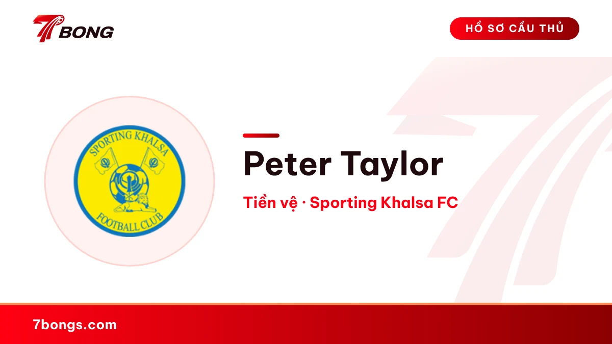 Peter Taylor — Sporting Khalsa FC