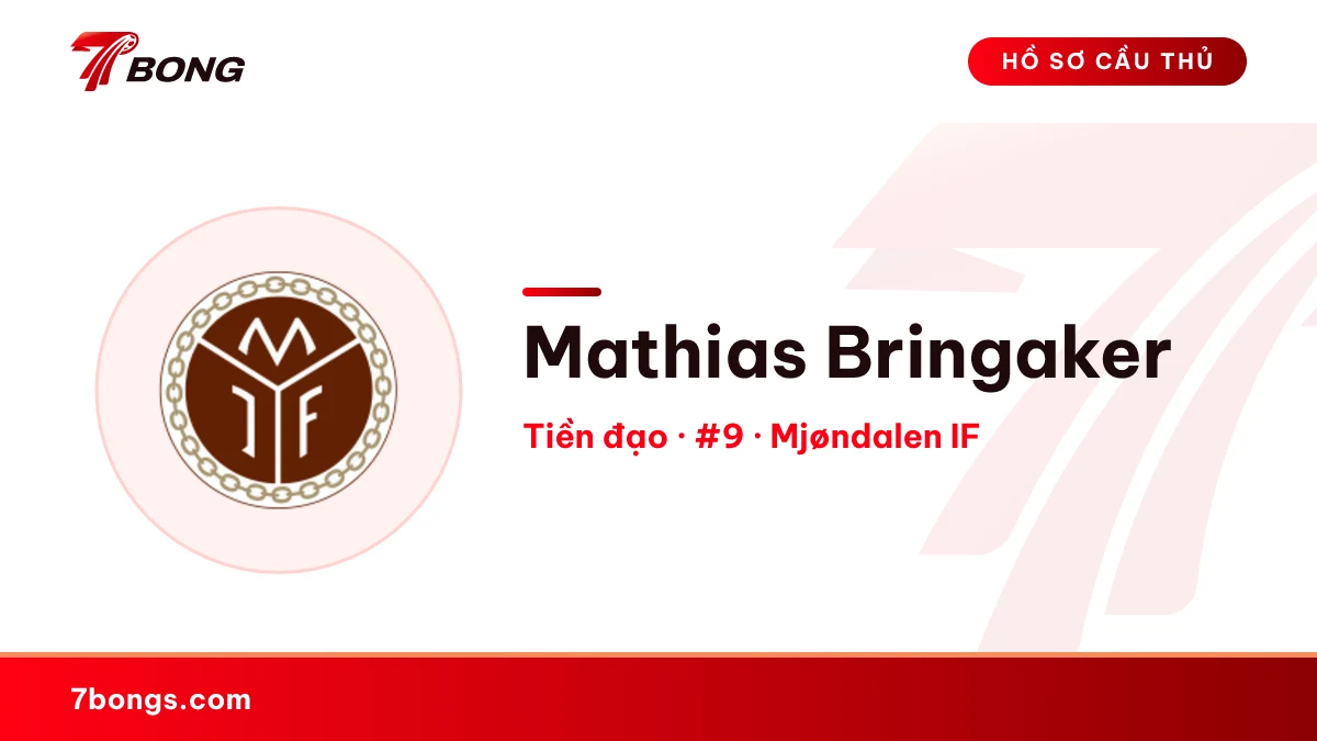 Mathias Bringaker — Mjøndalen IF