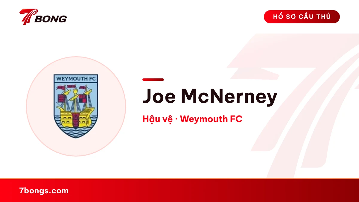 Joe McNerney — Weymouth FC