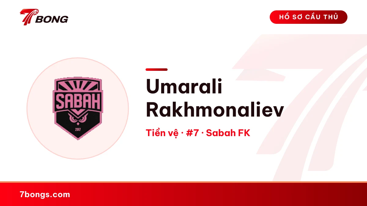 Umarali Rakhmonaliev — Sabah FK