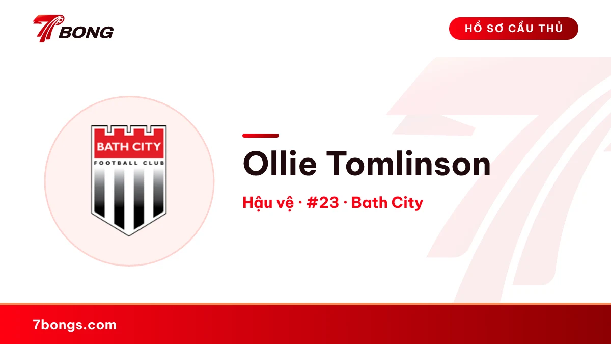 Ollie Tomlinson — Bath City
