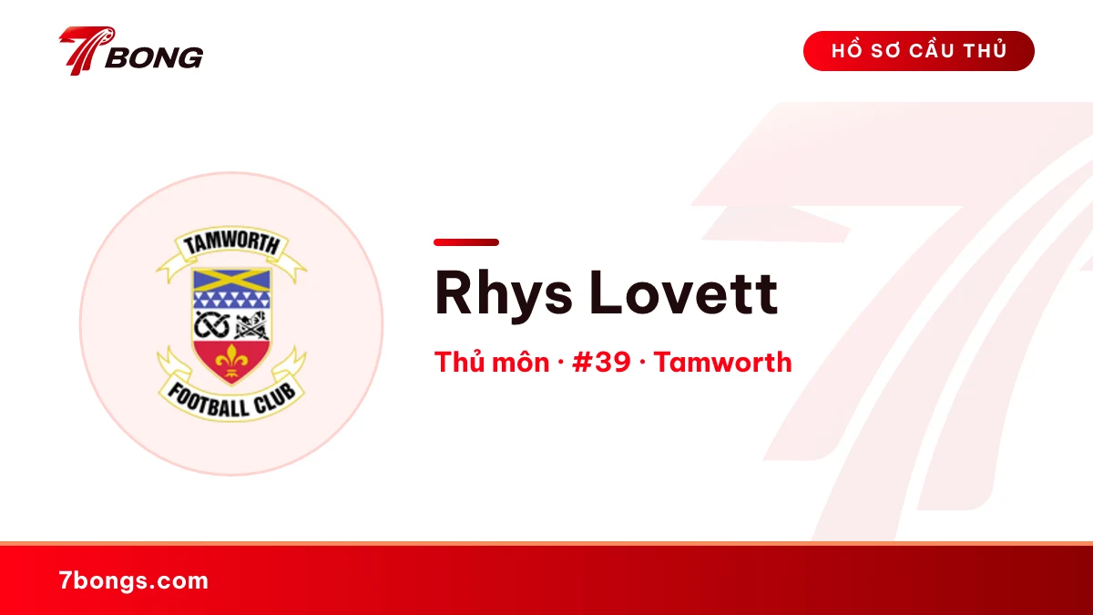Rhys Lovett — Tamworth