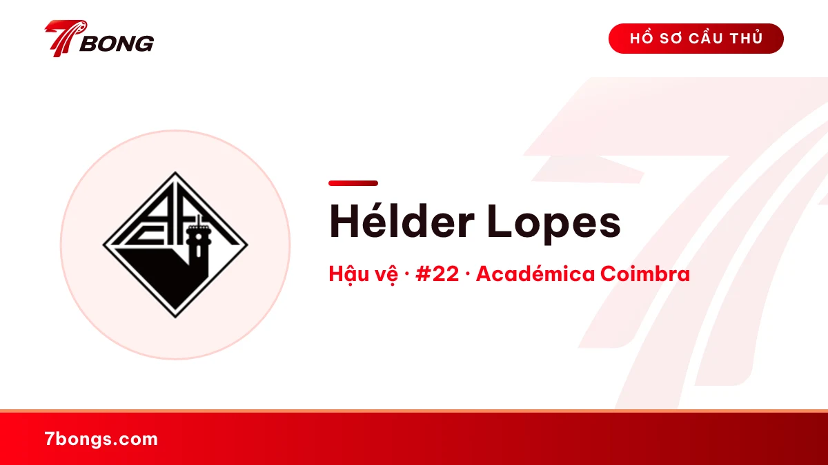 Hélder Lopes — Académica Coimbra
