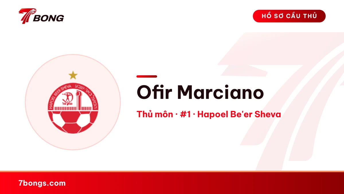 Ofir Marciano — Hapoel Be'er Sheva