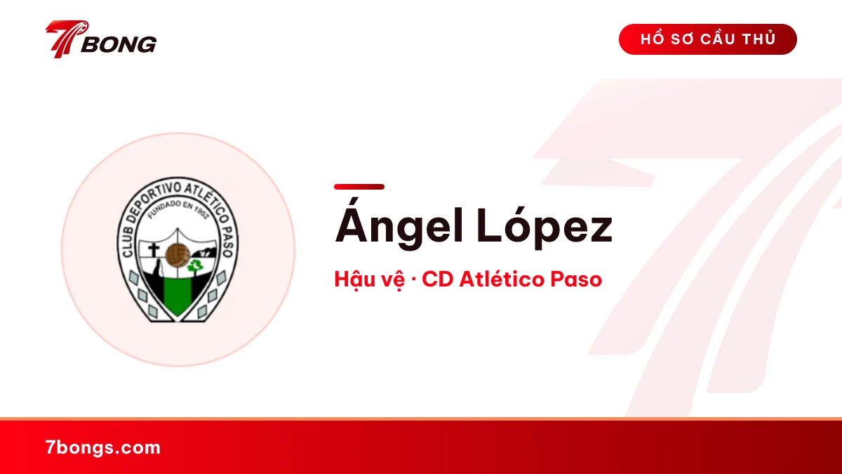 Ángel López — CD Atlético Paso