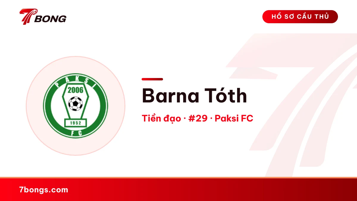 Barna Tóth — Paksi FC