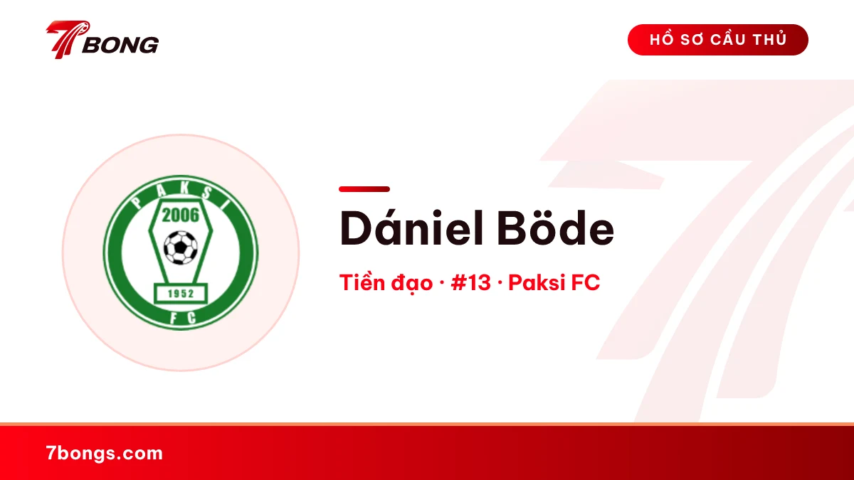 Dániel Böde — Paksi FC