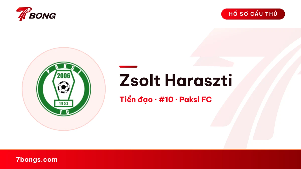 Zsolt Haraszti — Paksi FC