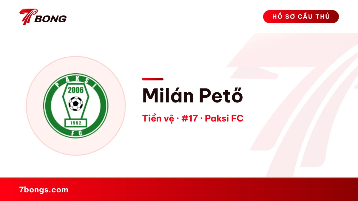 Milán Pető — Paksi FC