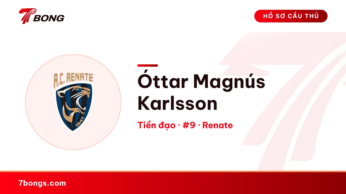 Óttar Magnús Karlsson — Renate