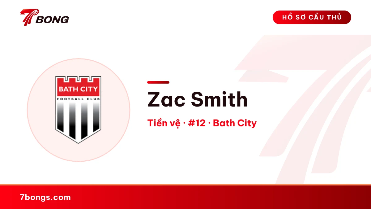 Zac Smith — Bath City