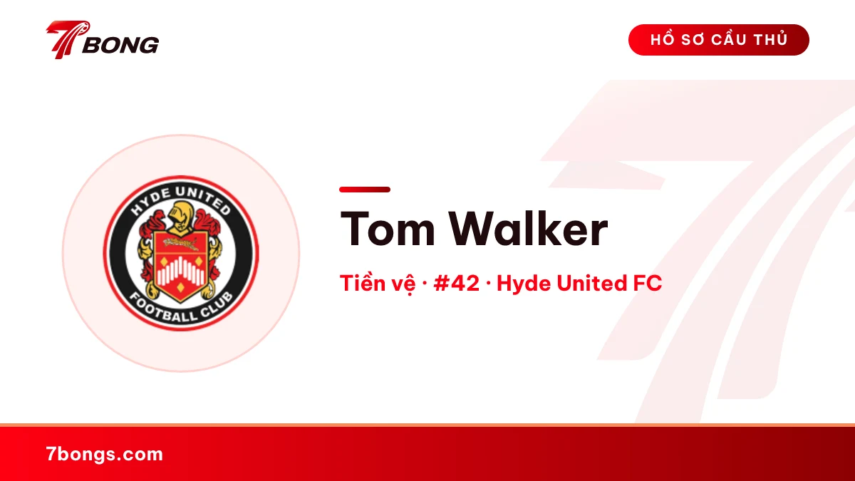 Tom Walker — Hyde United FC