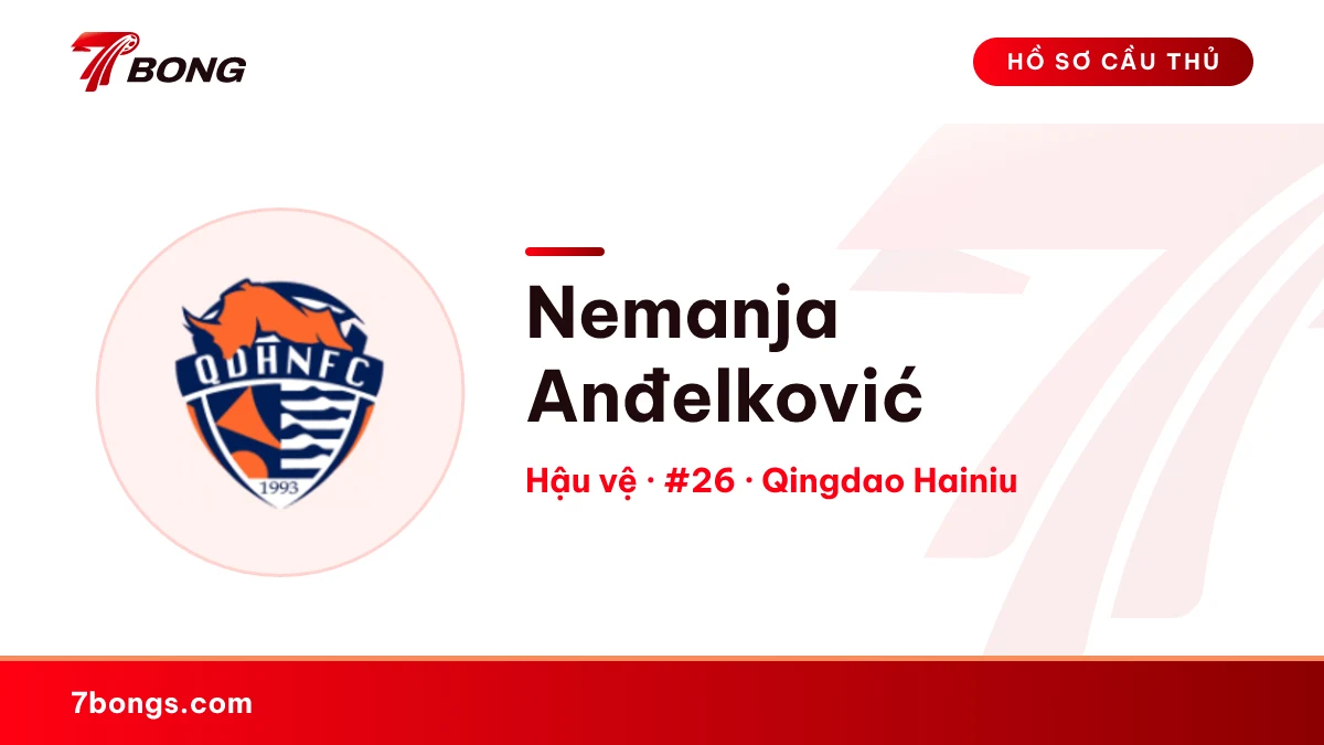 Nemanja Anđelković — Qingdao Hainiu
