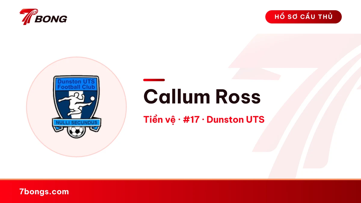 Callum Ross — Dunston UTS