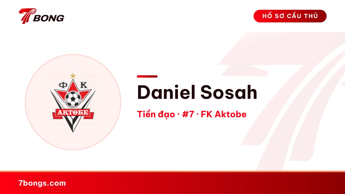 Daniel Sosah — FK Aktobe