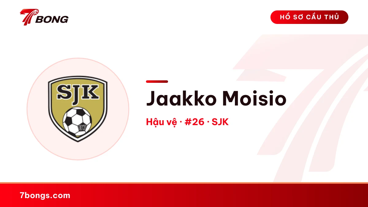 Jaakko Moisio — SJK