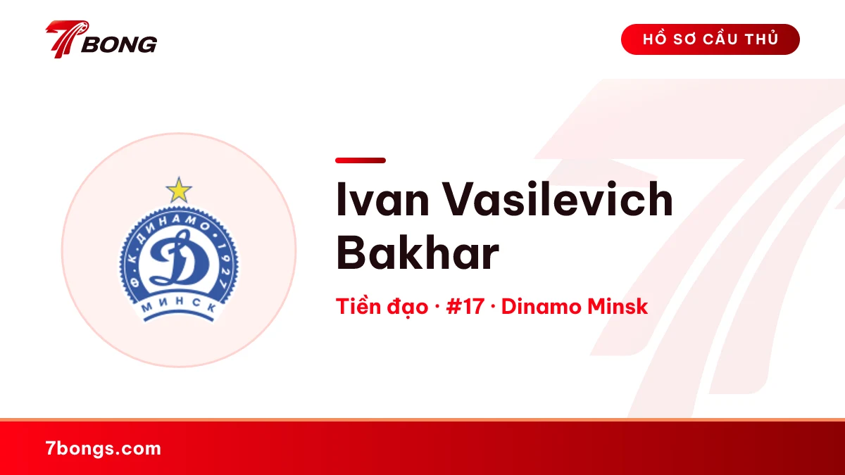 Ivan Vasilevich Bakhar — Dinamo Minsk