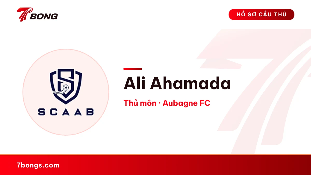 Ali Ahamada — Aubagne FC