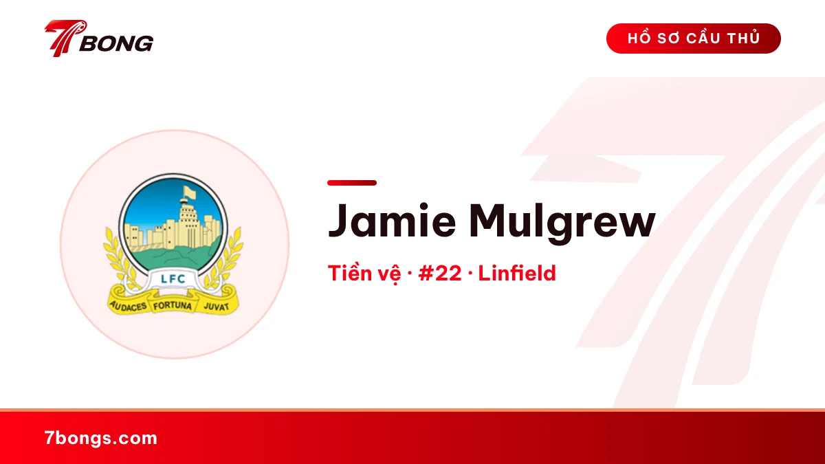 Jamie Mulgrew — Linfield