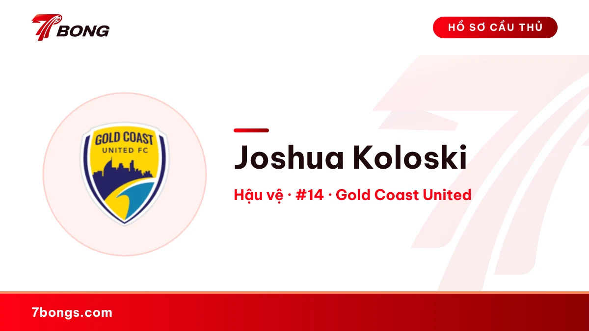Joshua Koloski — Gold Coast United