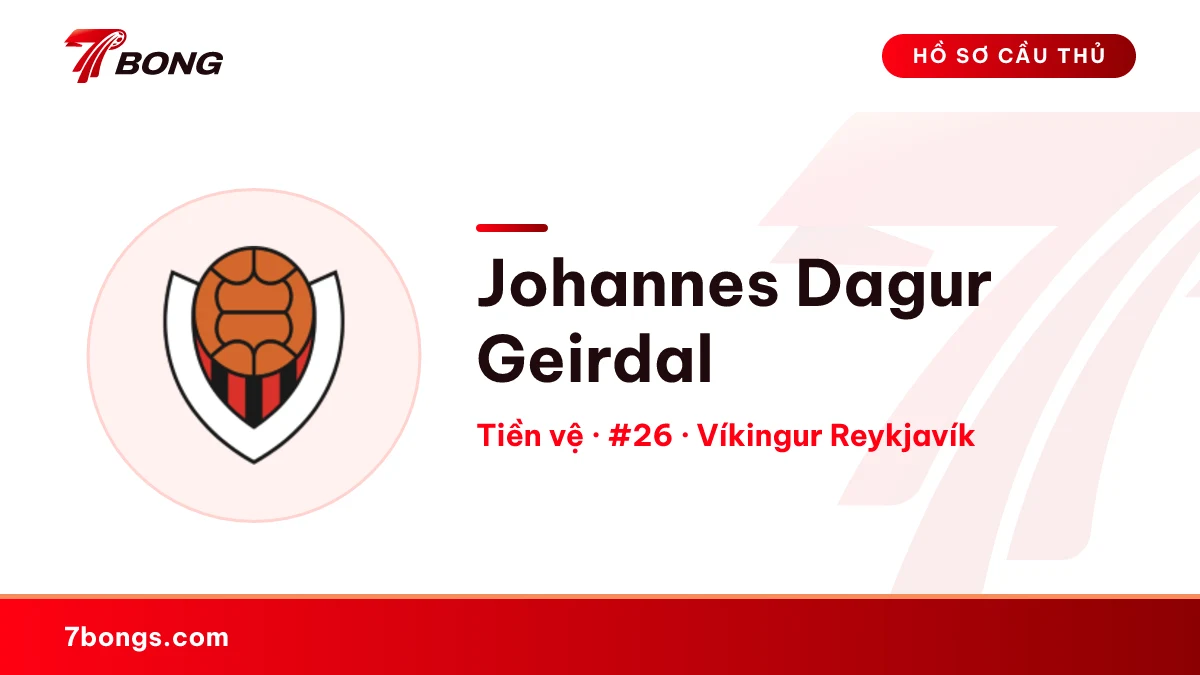 Johannes Dagur Geirdal — Víkingur Reykjavík