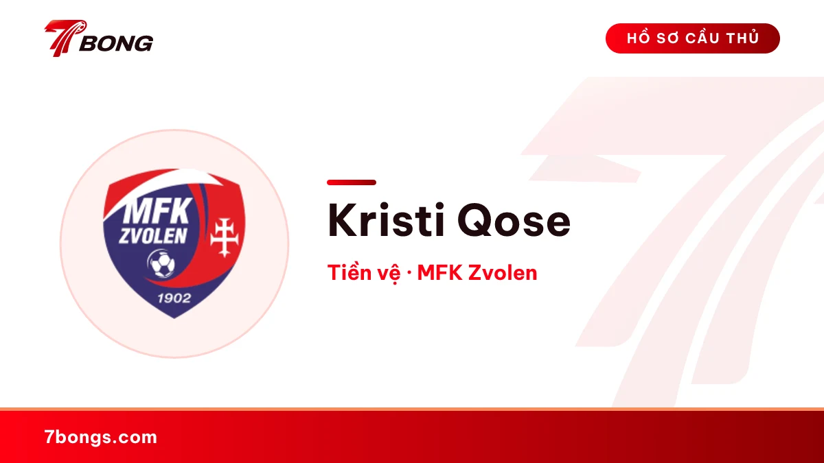 Kristi Qose — MFK Zvolen