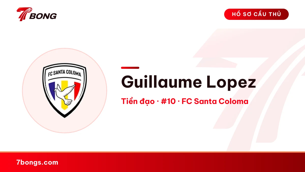 Guillaume Lopez — FC Santa Coloma