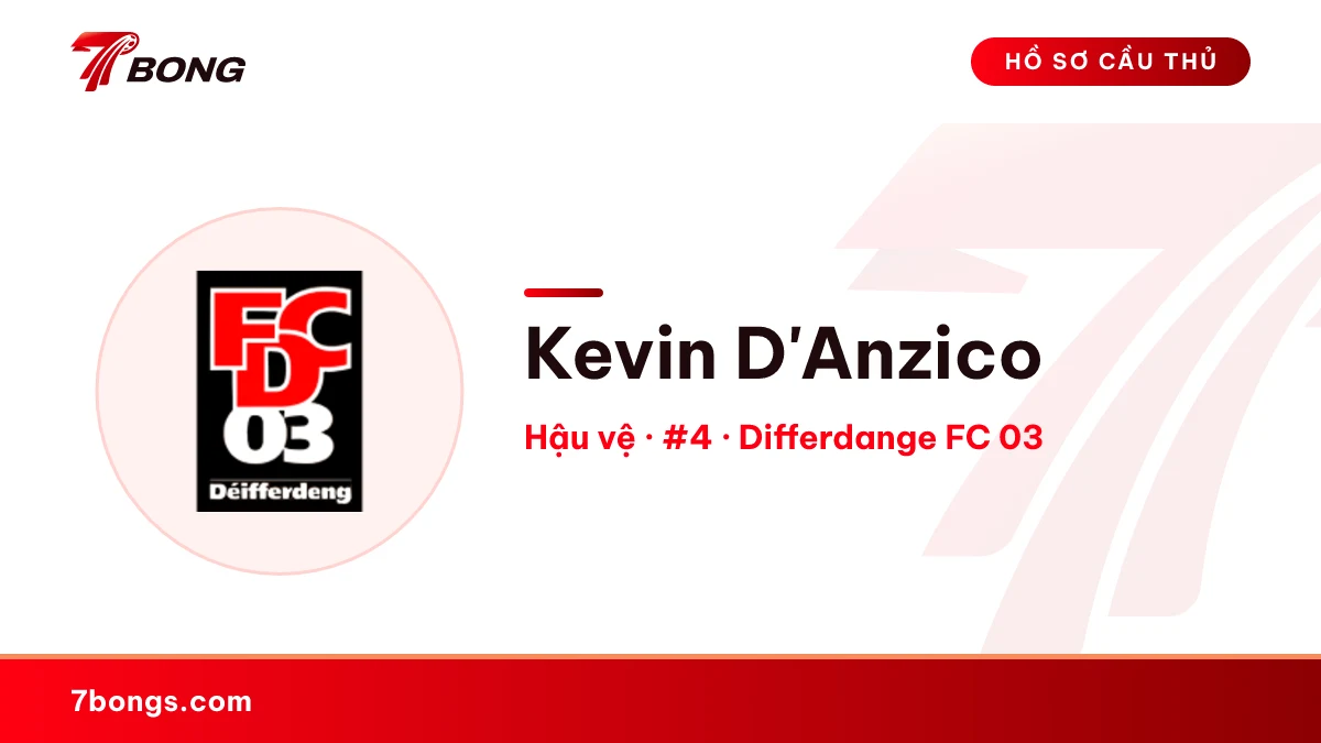 Kevin D'Anzico — Differdange FC 03